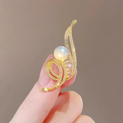Geometric Brooch