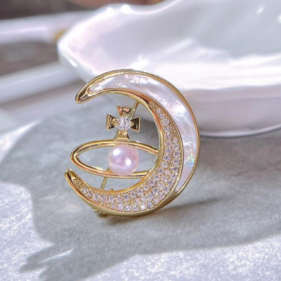 Moon Brooch