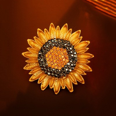 Sunflower Brooch